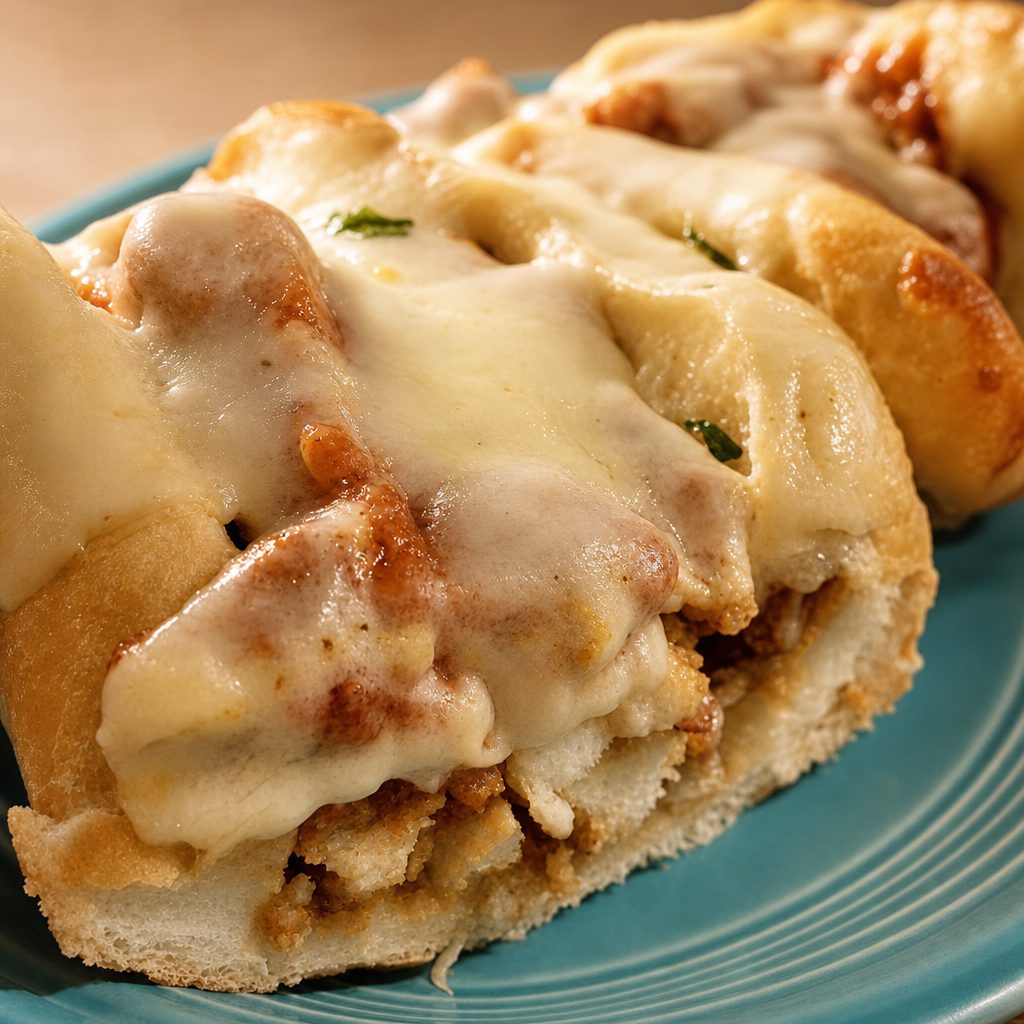 Veal Parmigiana Sub.