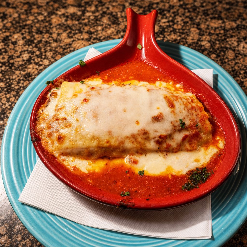 Homemade Meat Lasagna.