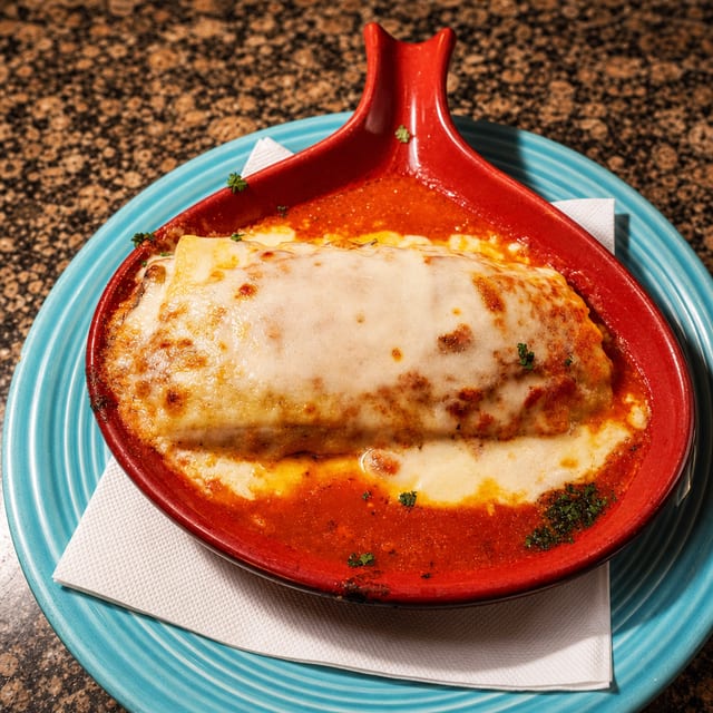 Homemade Meat Lasagna.