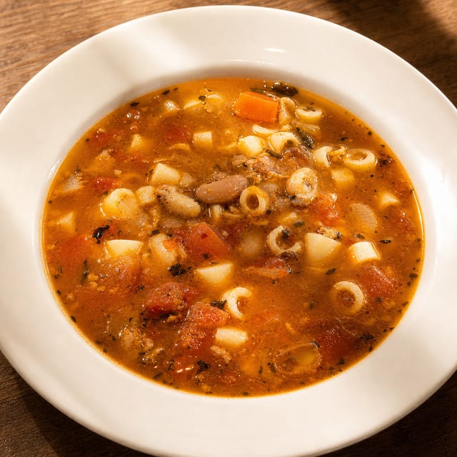 Pasta Fagioli.