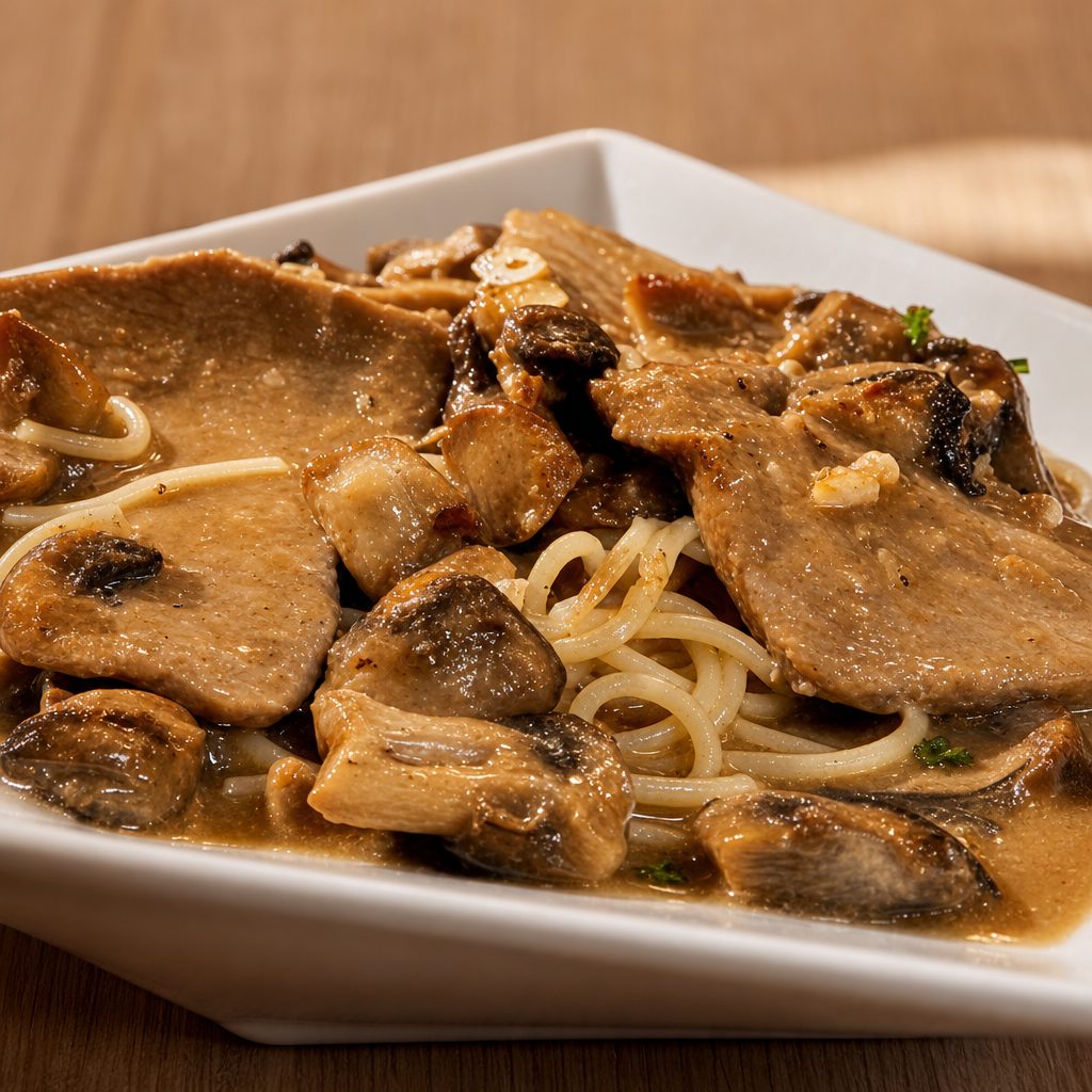 Veal Marsala.