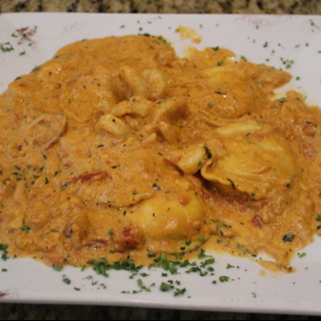 Lobster Ravioli.